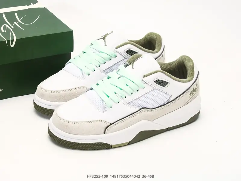 Nike Баскетбольные кроссовки Ретро Противоскользящий Износостойкий HF3255-109 #14817535044042
